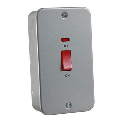 Accessories - 45A 1G DP Switch With Neon (Double Size)