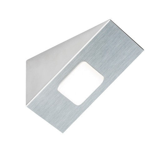 Domestic Lighting - 3 Watt LED RECTANGULAR CABINET LIGHT - SATIN CHROME
