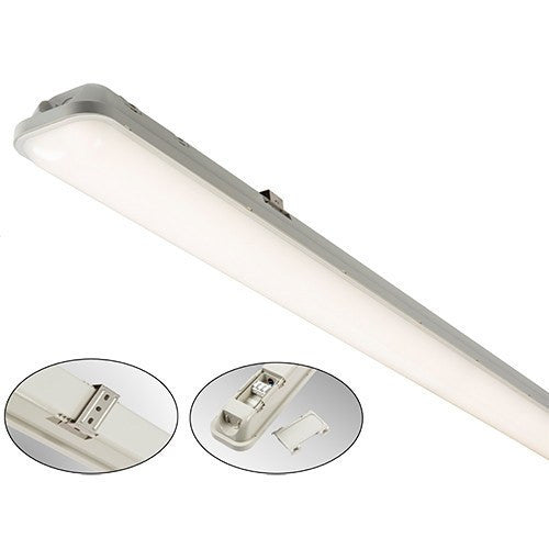 LED Lighting - 48 Watt 1480mm IP65 Cool White (4000K) LED Non-Corrosive Batten
