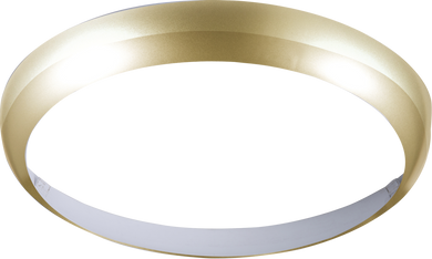 Matte Brass Bezel for 14W BF LED Bulkhead 300mm