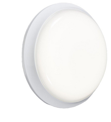 230V IP54 20W Round LED Bulkhead with Sensor