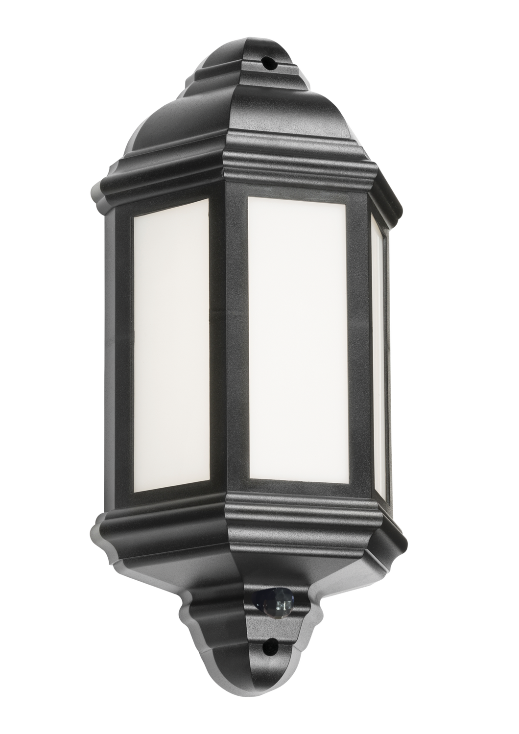 230V IP54 LED Half Wall Lantern with PIR