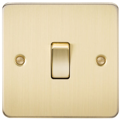 10A 1G Flat Plate 2-Way Switch - Steel City Lighting