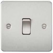 10A 1G Flat Plate 2-Way Switch - Steel City Lighting