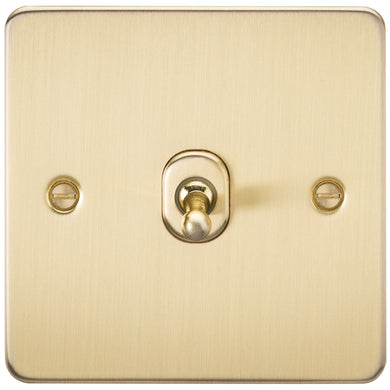 10A 1G Flat Plate 2-Way Toggle Switch - Steel City Lighting