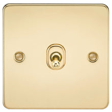 10A 1G Flat Plate 2-Way Toggle Switch - Steel City Lighting