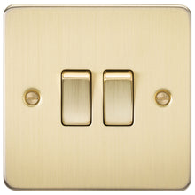 10A 2G Flat Plate 2-Way Switch - Steel City Lighting