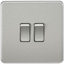 10A 2G Screwless 2 Way Switch - Steel City Lighting