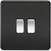 10A 2G Screwless 2 Way Switch - Steel City Lighting