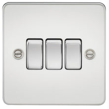 10A 3G Flat Plate 2-Way Switch - Steel City Lighting