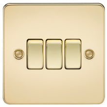 10A 3G Flat Plate 2-Way Switch - Steel City Lighting