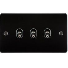 10A 3G Flat Plate 2-Way Toggle Switch - Steel City Lighting