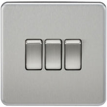 10A 3G Screwless 2 Way Switch - Steel City Lighting