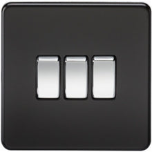 10A 3G Screwless 2 Way Switch - Steel City Lighting