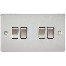 10A 4G Flat Plate 2-Way Switch - Steel City Lighting