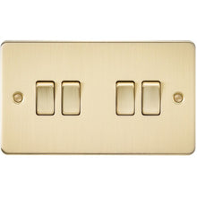 10A 4G Flat Plate 2-Way Switch - Steel City Lighting