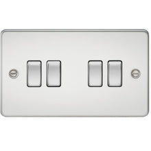 10A 4G Flat Plate 2-Way Switch - Steel City Lighting