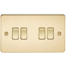 10A 4G Flat Plate 2-Way Switch - Steel City Lighting