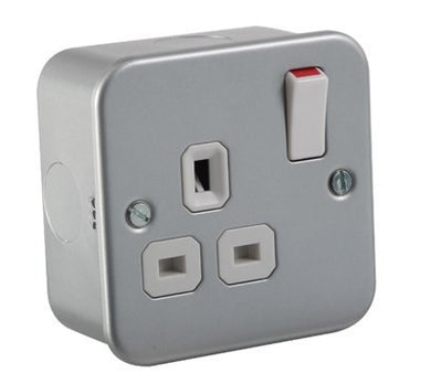 13A 1G DP Switched Socket - Steel City Lighting