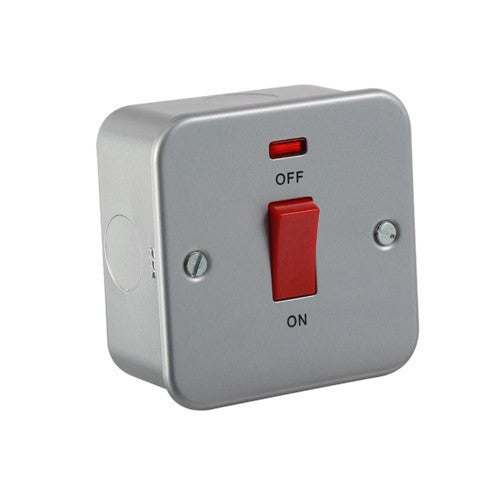 Accessories - 45A 1G DP Switch With Neon (Single Size)