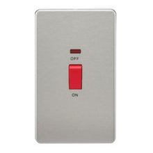 Accessories - 45A 2G DP Screwless Switch With Neon