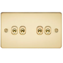 Accessories - FLAT PLATE 10 AMP 4G 2 WAY TOGGLE SWITCH