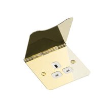 Accessories - Flat Plate 1G Unswitched Floor Socket