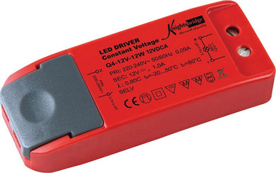 Accessories - LED Driver 12V 12 Watt Constant Voltage