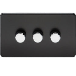 Accessories - Screwless 3G 2 Way Dimmer Switch 60-400 Watt