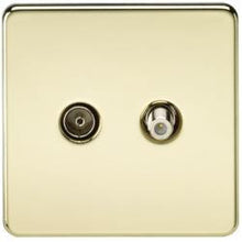 Accessories - Screwless TV / SAT TV Outlet (Isolated)