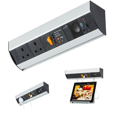 Accessories - UNDER CABINET POWER STATION - USB CHARGING AND BLUETOOTH AUDIO SYSTEM
