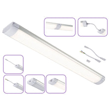 10 WATT IP40 LINEAR LED BATTEN - Steel City Lighting