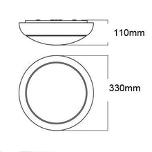 14 Watt LED Maintained IP54 Emergency Circular Luminaire - Steel City Lighting