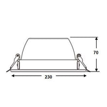 Commercial Lighting - 23 Watt 2,150lm Cool White LED Downlight