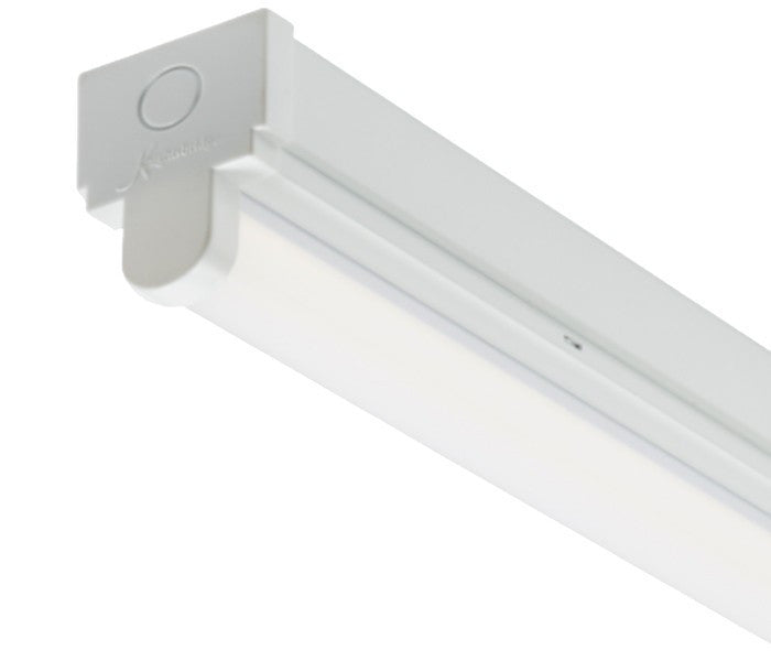 Commercial Lighting - 26 Watt 5ft Emergency Single LED Batten - Cool White