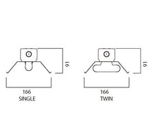 Commercial Lighting - 36 Watt 4ft Single/Twin Steel Reflector