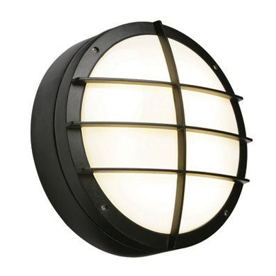 Commercial Lighting - Brook 28 Watt 2D IP65 Black Exterior Bulkhead