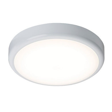 Commercial Lighting - IP44 20 Watt 4000K LED Flush Bulkhead With Microwave Sensor