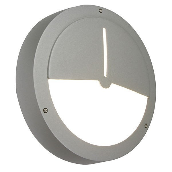 Commercial Lighting - Jet Eyelid IP65 28W 2D Grey Exterior Bulkhead