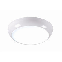 Commercial Lighting - Polo 14 Watt LED IP54 Circular Luminaire - White Trim, Opal Diffuser