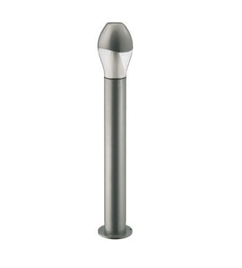 10 Watt LED 1000mm Silver Bollard - Steel City Lighting