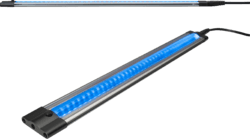 11 Watt Blue Linear LED Under Cabinet Strip Light - Steel City Lighting