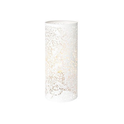 Domestic Lighting - 40 Watt Secret Garden Table Lamp - Matt Ivory