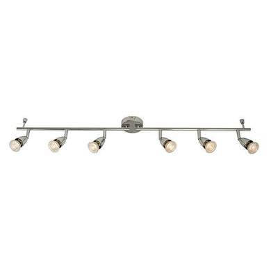 Domestic Lighting - Amalfi 6 X 50 Watt GU10 Chrome Bar Spot Light