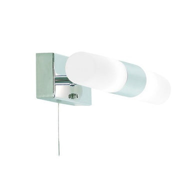 Domestic Lighting - Aries 2 Light IP44 Bathroom Wall Light