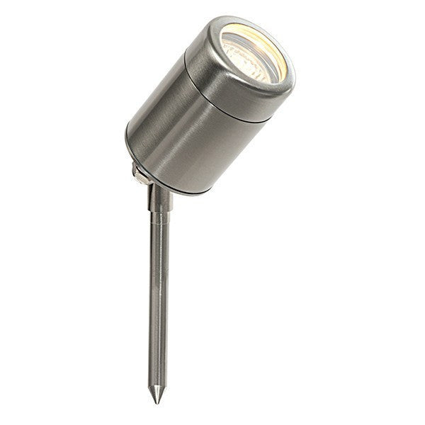 Domestic Lighting - Atlantis 35 Watt GU10 IP65 Stainless Steel Spike Light