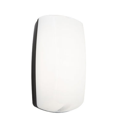 Domestic Lighting - Avit 6 Watt IP44 Natural White (4200K) LED Black/Opal Bulkhead