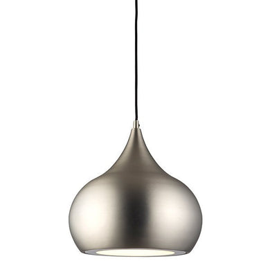 Domestic Lighting - Brosnan 18 Watt Natural White (4000K) LED Matt Nickel Pendant