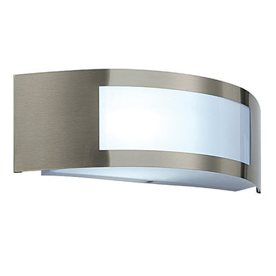 Domestic Lighting - Cameo Window 9.2 Watt IP44 LED Stainless Steel Wall Light