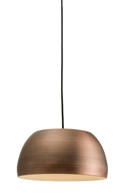 Domestic Lighting - Connery 60 Watt Matt Bronze Pendant